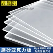 磨砂亞克力板 霧面亞克力板 霧面塑膠板 半透明隔斷板 有機玻璃 透光板 雙面啞光燈箱片 加工定製mylove_520