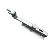 (店+)【美升】橫拉式 自動關門器固定器 3入 長95mm(橫拉固定器)
