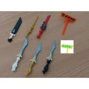 LEGO 樂高 旋風忍者 武器 37680+36017 龍刀 71717 骷髏刀