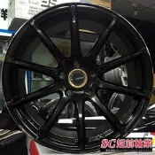 【超前輪業】輕量化 RAVS 57 18吋鋁圈 5孔114.3 8J ET42 9J ET45 前後配 非RAYS