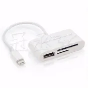 【冠丞3C】iPad 4 iPad mini 讀卡器 ios 7 Apple Camera Connector SD TF Micro SD USB 三合一 讀卡機 一件起批~爽！ GC-0014