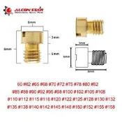 臺灣現貨10 件/套 Keihin FCR OKO KOSO PE PWK 化油器六角摩托車主噴油嘴的主噴嘴