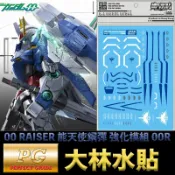 鋼普拉 eye攝影 【鋼普拉】現貨 大林水貼 PG 1/60 GUNDAM 00 + RAISER 能天使鋼彈 強化模組 00R 水貼紙