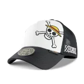 【ANGEL NEW ERA】航海王 CORDURA 魯夫 經典黑 卡車帽 網帽 動漫限定 海賊王【ONE PIECE】