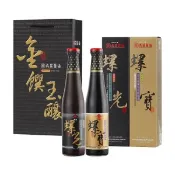 【i郵購】林旺開發有限公司 丸莊金饌玉釀禮盒組-螺光黑豆蔭油膏420ml＋螺光黑豆蔭油清420ml(最低訂購量6組/箱)