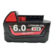 Milwaukee美沃奇18V 鋰電充電電池6.0AH 通用美沃奇系列商品(適用原廠充電器)
