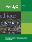 Kobo Ethique et Environnement à l’aube du 21ème siècle : la crise éc