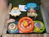 【雜貨小社】嬰兒玩具 嬰幼兒 益智 玩具 福袋【COMBI 推車玩具+巧虎 沙灘玩具+BB玩具 】a34