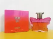 Anna Sui安娜蘇蝶之戀香水50ml，粉橙漸變蝴蝶造型瓶