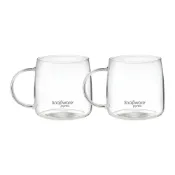 【康寧密扣Snapware】淨漾耐熱玻璃杯組-500ml 2入組