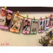 [La Be]Iphone手機手工卡片 手作卡片 相片牆 裝飾卡片 手機造型卡片 生日卡片 情人節卡片 裝飾牆 畢業禮物