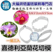 【糖花不鏽鋼切模組】嘉得利亞蘭 參考Wilton惠爾通 翻糖 泰勒粉 蛋白粉 糖花工具 色粉色膏黑色食用色素筆 糖霜糖粉