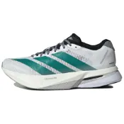 (店+)【adidas 愛迪達】JR4793 adidas Adizero Boston 13 時尚舒適 低幫 休閒跑步鞋 女款 白青
