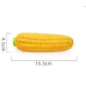【寵愛毛宅】發聲烤玉米棒 寵物發聲玩具 乳膠玉米玩具 耐咬 磨牙潔齒 狗狗玩具 磨牙棒