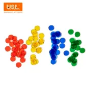 USL 遊思樂教具 圓形透明片1000p1英吋