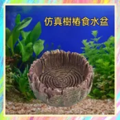 ★爬蟲新樂園★[台灣現貨]仿真樹樁食水盆 樹酯材質 無毒無害 三種尺寸 爬蟲 守宮 蜥蜴 陸龜 蛇 角蛙 食盆 水盆