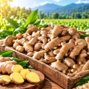 【新北市農會真情食品館】薑先生-南投老薑3斤【產地直送免運】