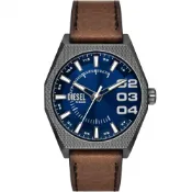 DIESEL Scraper 八角工業風手錶 男錶-42mm 畢業 禮物 送禮 DZ2189 開學季禮物