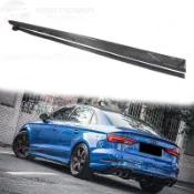 KP擎利國際 AUDI 8V A3 TAKD款 碳纖維 側裙墊片 側裙 側裙墊片