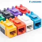 (店+)窄版資訊插座 Keystone Jack RJ45 CAT5e CAT6 CAT6A 8P8C 無遮蔽