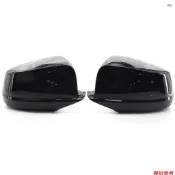 2 件後視鏡蓋,後視鏡蓋罩亮黑色替換件,適用於 BMW F10 5 系轎車 520i,523i,525i,528i,53