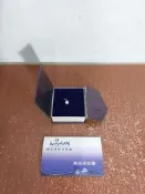 Wisdom 威世登時尚珠寶 白K金 鋯石 項鍊 墜子