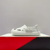 New Balance NB 中童 淺灰色 M楦 魔鬼氈 防水 包頭涼拖鞋 涼鞋 SYCLGC1