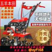 萬華精品 {可打統編 保固一年}五羊本田小型耕耘機四行程小型松土農用開 ??溝旋耕機耕地機犁地開 ??荒神器