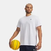 【UNDER ARMOUR】UA 男 Curry LC Logo 短T-Shirt_6009779-100(白色)
