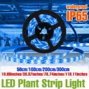 USB LED植物生長燈條IP65防水5V全光譜水培系統紅藍可切割柔性燈條UV紅外溫室帳篷蔬菜苔蘚多肉育苗燈