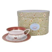 二手 WEDGWOOD 皇后之心 骨瓷咖啡杯 禮盒組 370200012402 再生工場 01