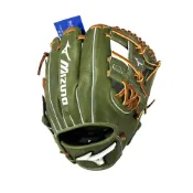 【JABOW運動生活館】MIZUNO PRO SELECT 11.5吋 內野工字檔 棒球手套 高級牛皮 綠 313210
