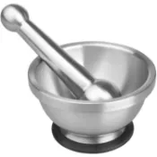  西班牙《ibili》不鏽鋼雙頭香料磨搗組 研磨缽 磨藥機 搗泥器 杵臼 搗缽 適洗碗機
