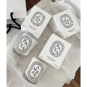 「全新瑕疵特賣」Diptyque香氛蠟燭 190g (漿果/琥珀/碳木/無花果/含羞草/麝香/麝香/茉莉）