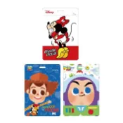 【墊腳石】迪士尼Disney 直式雙層證件套-米妮/胡迪/巴斯光年(不挑版出貨)