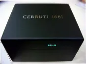 *格斯小舖*┌☆。°CERRUTI 1881∵☆┐ 原廠高級大錶盒*飾品盒*珠寶盒*絨布內裡全新