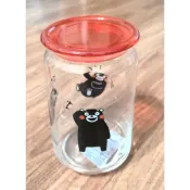 《麻糬小舖》全新二手商品~Kumamon玻璃儲物罐750ml