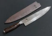 旬 Shun TDM系列 大馬士革 槌印 10吋主廚刀 TDM0707 附木頭磁吸刀鞘
