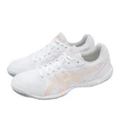 Asics 亞瑟士 桌球鞋 Attack Hyperbeat 4 男女鞋 白 橘 室內運動鞋 1073A056103