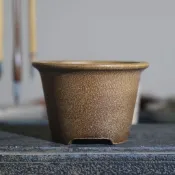 紫砂花盆 多肉植物 盆栽 手工 粗陶盆 透氣 斗笠盆 陶瓷盆器 花器 蘭花盆 桌面擺飾 古典 菖蒲盆 小品盆栽 擺件