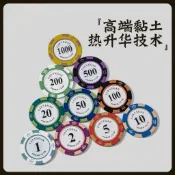 【庫存出清價】皇冠籌碼高CP籌碼！專業籌碼★過年遊戲/交換禮物/聖誕禮物/德州撲克/桌遊