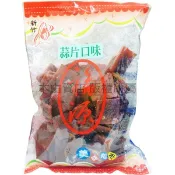 【福源-蒜片豆干】 360公克/包 新竹福源花生醬出品 蒜片豆干 +木由賣店+
