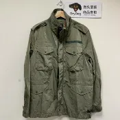 DryDog 跩狗嚴選 跩狗嚴選 超特價 極度乾燥 Superdry M65 超輕量 防風 軍裝外套 絲光 軍綠 尼龍抓皺 復古風格 風衣 薄風衣