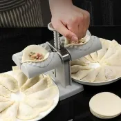 【樂邁家居】自動包餃子神器(餃子模具/簡易操作/親子DIY)