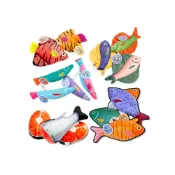 (店+)吃貓草魚就嗨 貓草玩具 貓薄荷 貓草魚 魚 貓玩具 寵物玩具 仿真玩具 貓草包 貓薄荷棉麻魚 逗貓玩