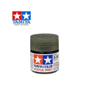 (店+)【TAMIYA】鋼普拉 現貨 田宫模型漆 TAMIYA 81519 X-19 X19 模型專用 水性漆 亮光漆 煙灰色光澤 10ml