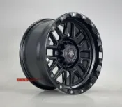 【員林小茵輪胎舘】4X4吉普車專用鋁圈 16吋 6孔139.7 8J ET0 中心孔110 平光黑