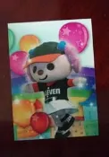 TSC職棒19年統一獅隊卡 L121吉祥物四拼卡-小桃23/50