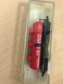全新未拆封model power N比例LION OIL COMPANY油罐車模型，塑膠材質，帶原包裝盒，細節清晰，適合