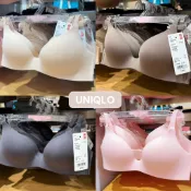 UNIQLO💕無鋼圈美型胸罩✨uniqlo內衣✨無鋼圈美型網眼胸罩✨3D包覆內衣✨日本代購